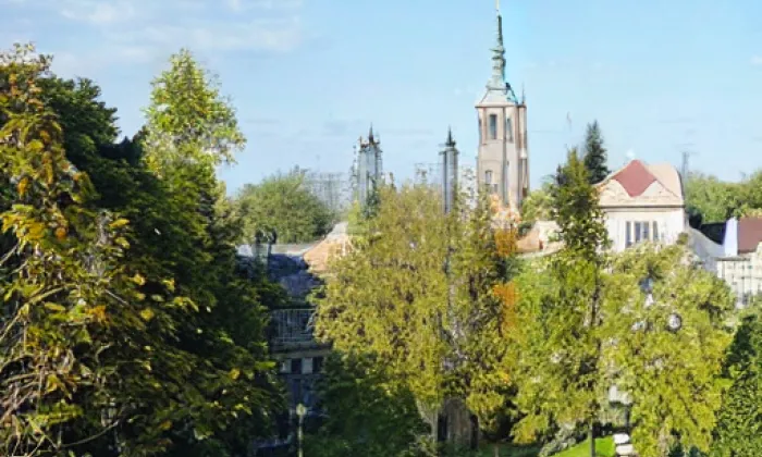 Zámecký park (Studénka) – léto