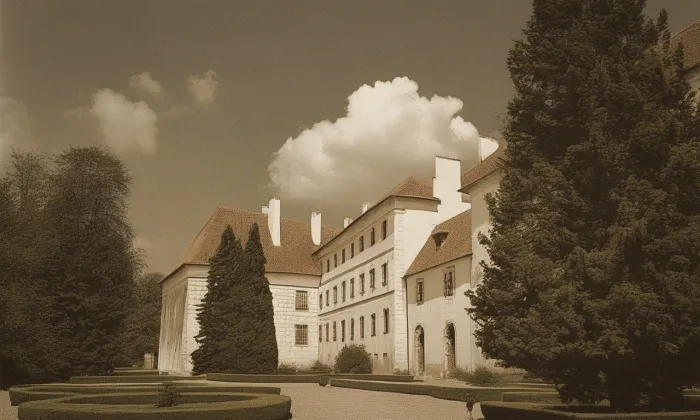 zámecký park v Třeboni – historical