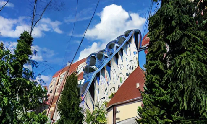 zámecký park v Třeboni – noc