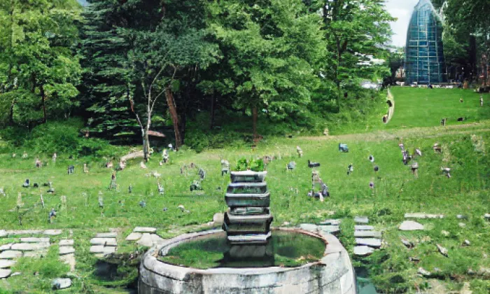 zámecký park ve Vrchotových Janovicích – summer