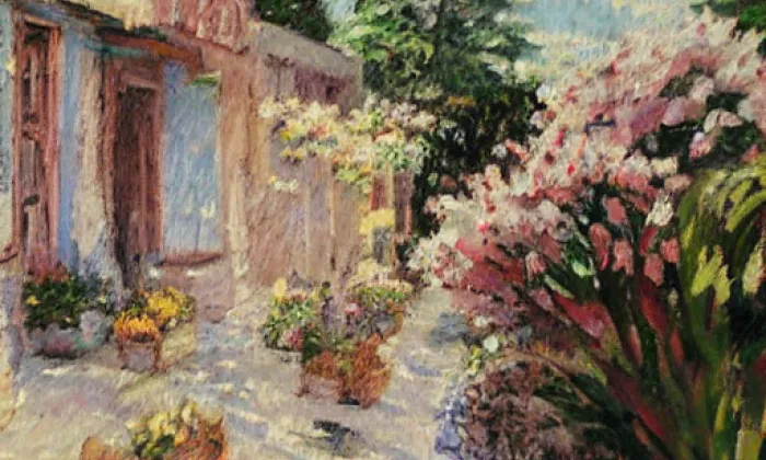 Zámecké schody – spring