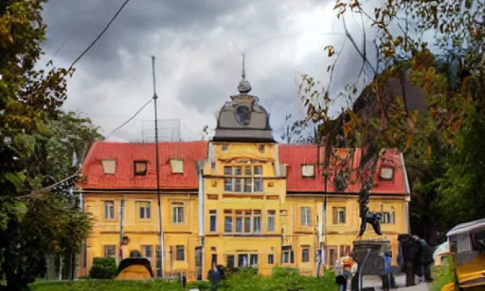 zámek Černovice – jaro