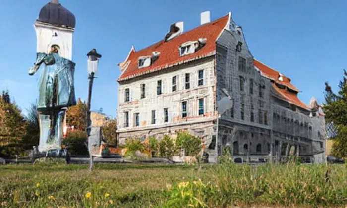 zámek Červená Řečice – noc