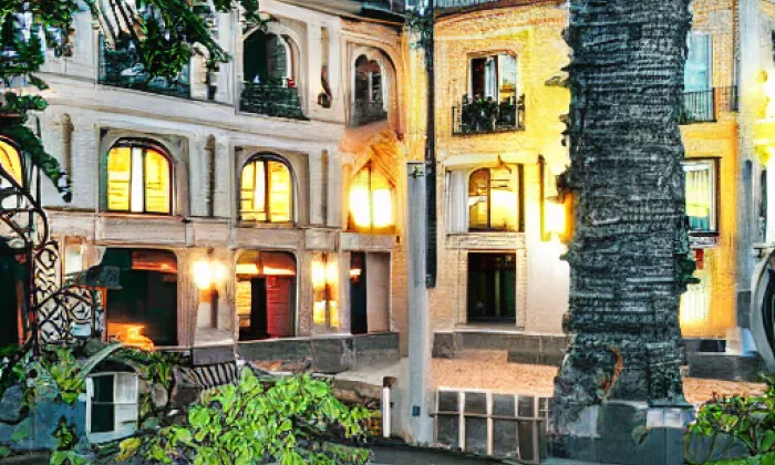zámek Červené Janovice – noc