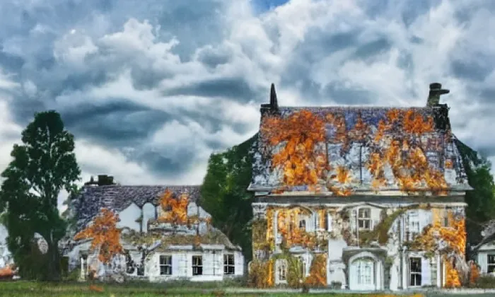 zámek Červené Poříčí – autumn