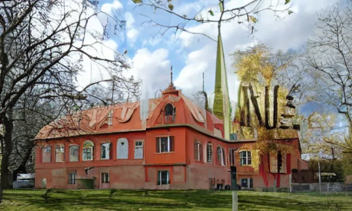 Zámek Čimelice – noc