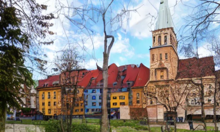 Zámek Čimelice – zima