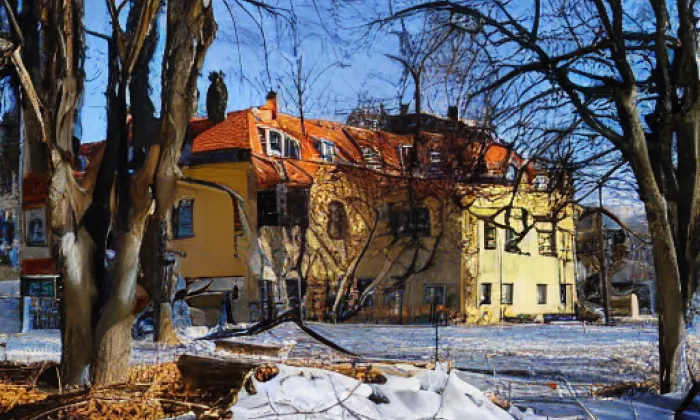 zámek Štědrá – podzim