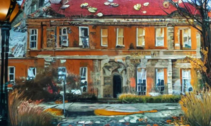 zámek Bílá Lhota – autumn
