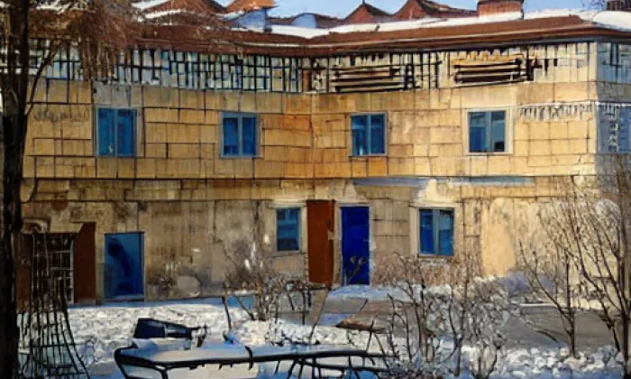 zámek Bílá Lhota – winter