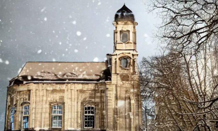 zámek Bělá pod Bezdězem – winter