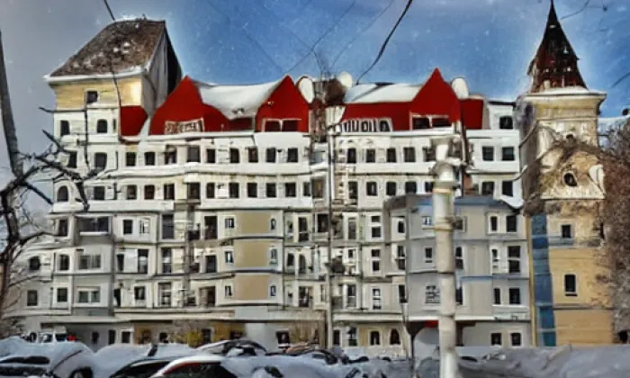 zámek Bílina – winter