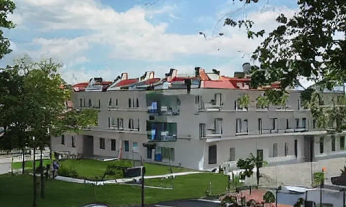 Zámek Bílovice – akvarel