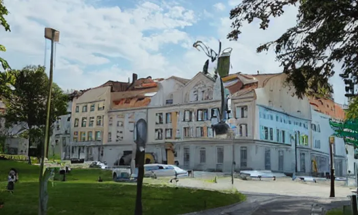 Zámek Bílovice – podzim