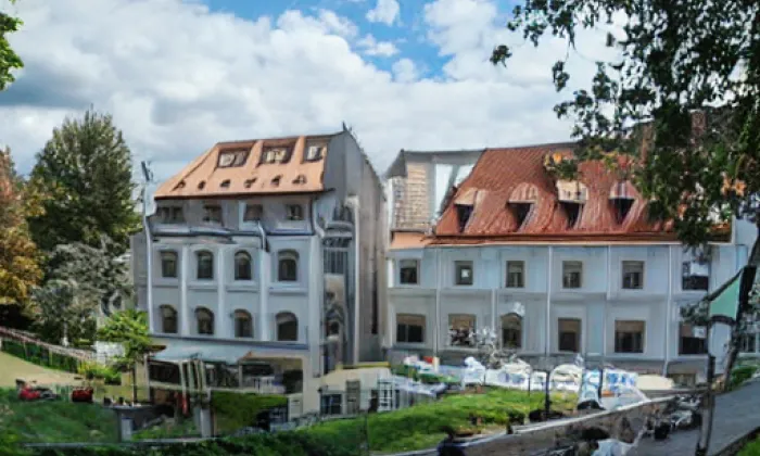 Zámek Bílovice – noc