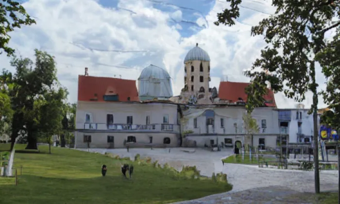 Zámek Bílovice – zima