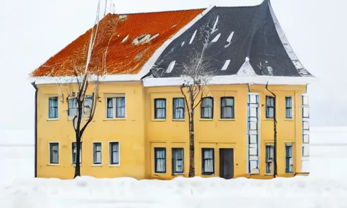 zámek Bačkov – winter