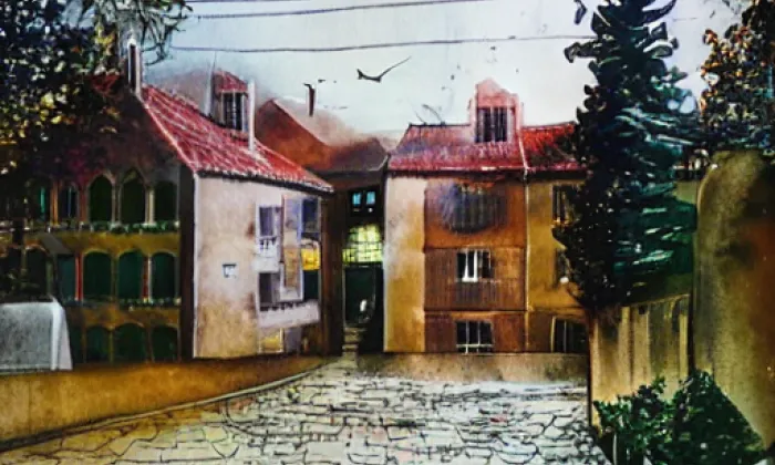 zámek Blatno – noc