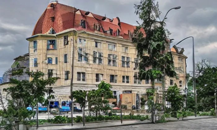 Zámek Branišovice – léto