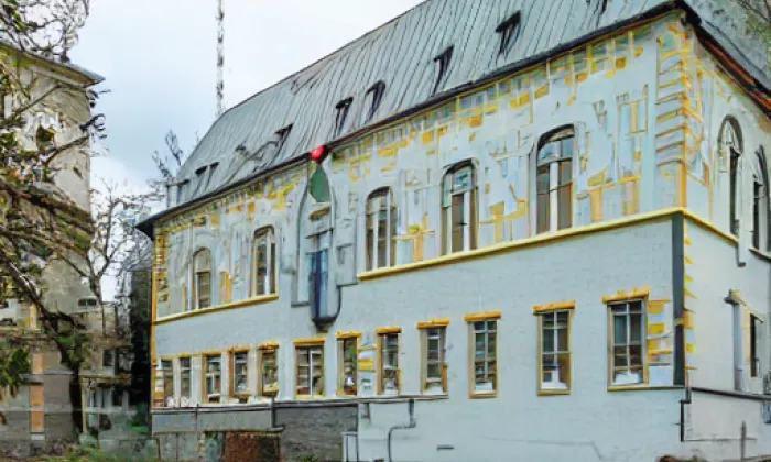 zámek Brantice – akvarel
