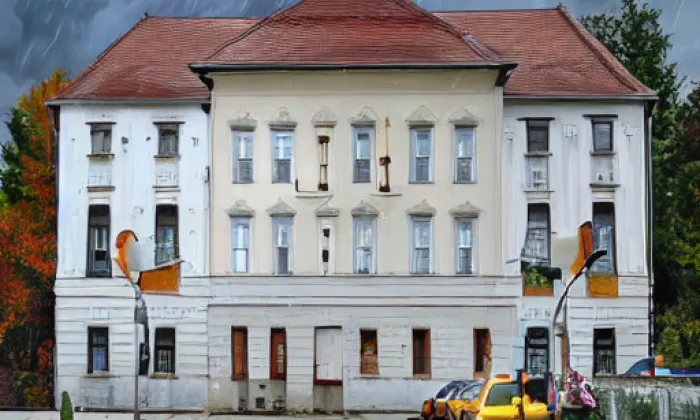 zámek Budišov – autumn