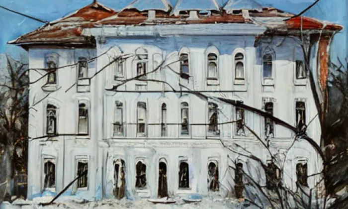 zámek Budišov – winter
