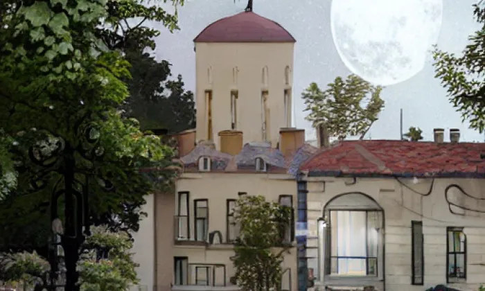 zámek Bystřice pod Hostýnem – noc