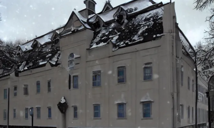 Zámek Chotěboř – winter