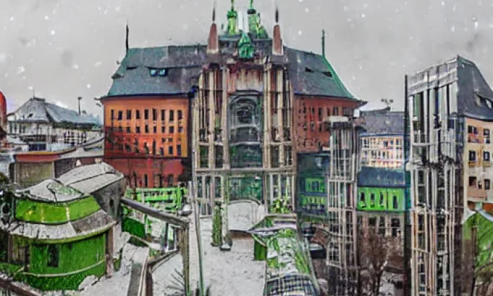 Zámek Chroustovice – winter