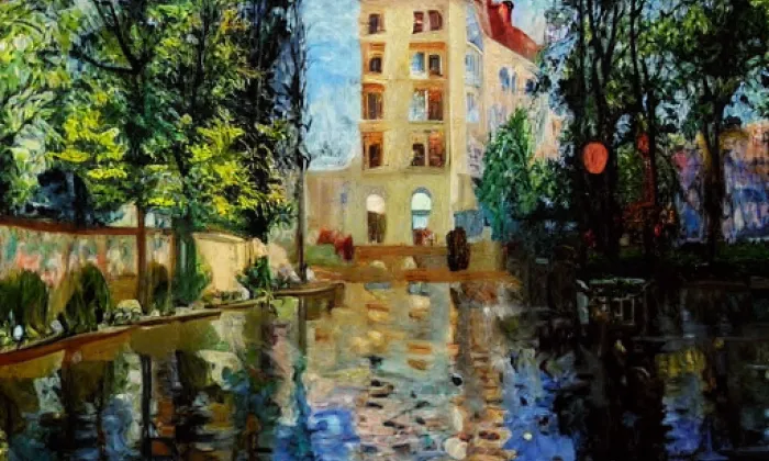 Zámek Chvalkovice – jaro