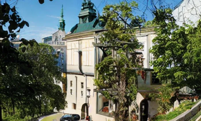 zámek Ctěnice – akvarel