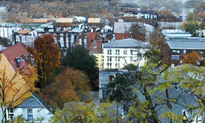 zámek Děčín – autumn