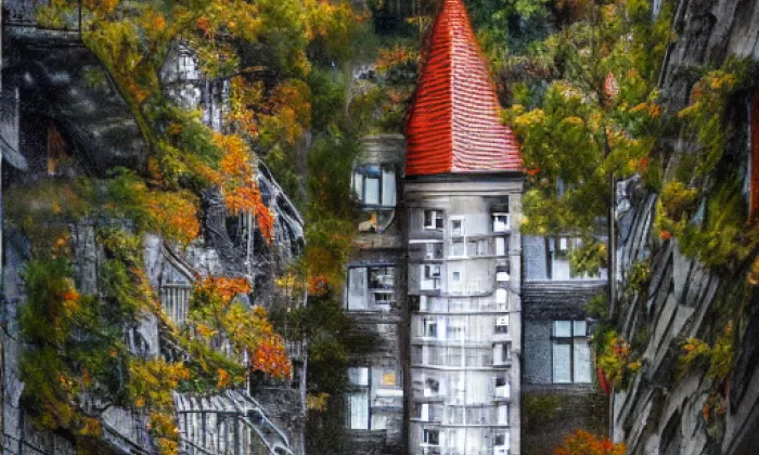 zámek Dřevíč – autumn