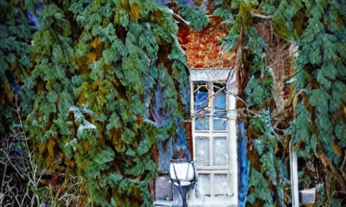 zámek Dřevíč – winter