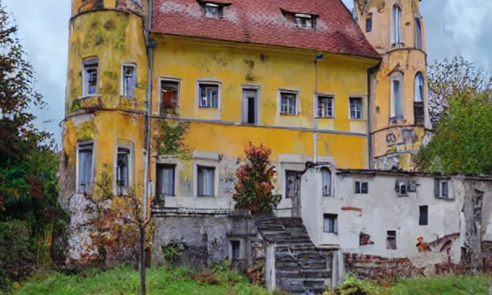 Zámek Dívčí Hrad – autumn