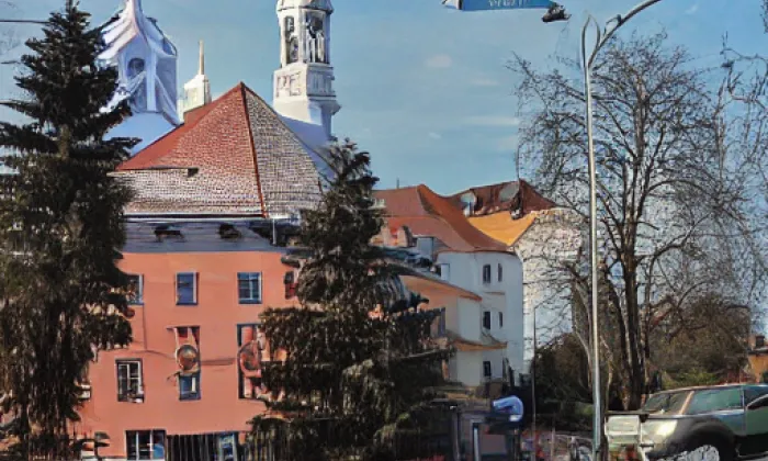 Zámek Dobřejovice – noc
