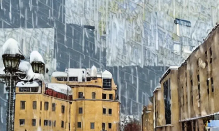 zámek Doksy – winter