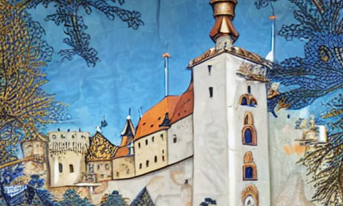Zámek Dolní Břežany – iluminace