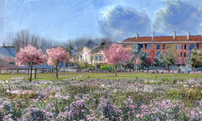 zámek Dymokury – spring