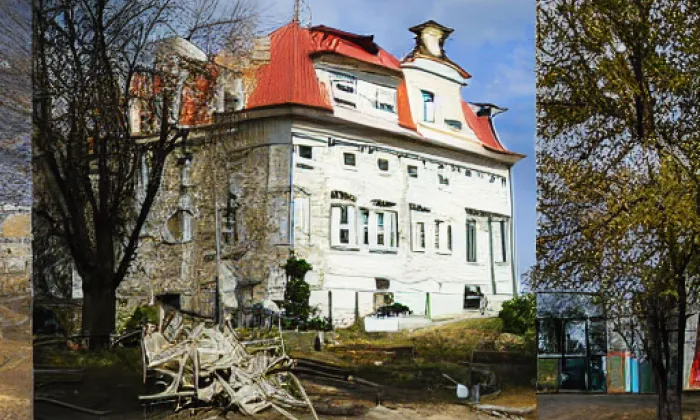 zámek Hanspaulka – jaro