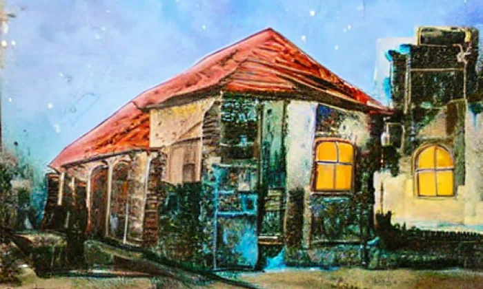 zámek Hlavenec – noc