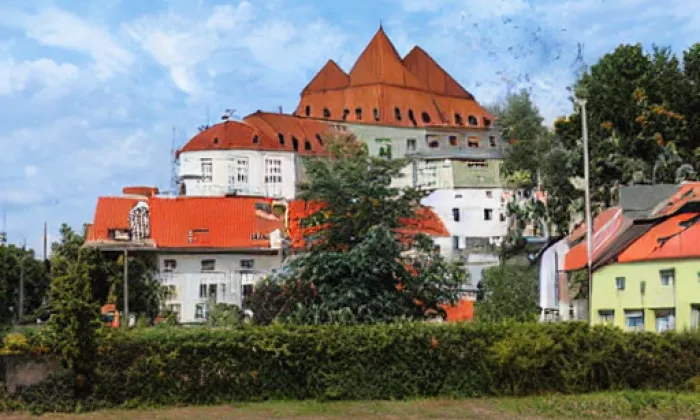 zámek Hlavenec – winter