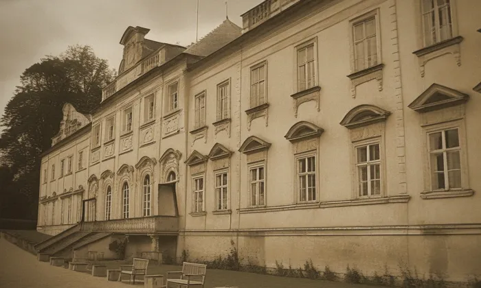 zámek Hluboš – historical