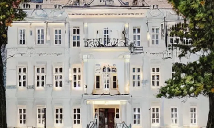 Zámek Hnojník – noc