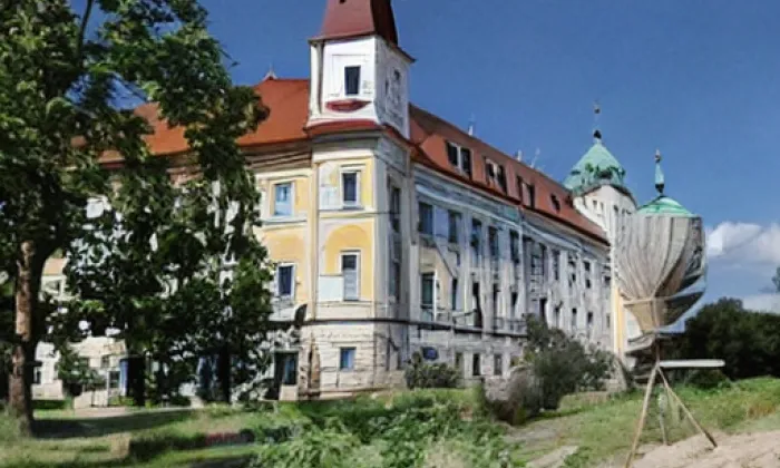 zámek Holešov – noc