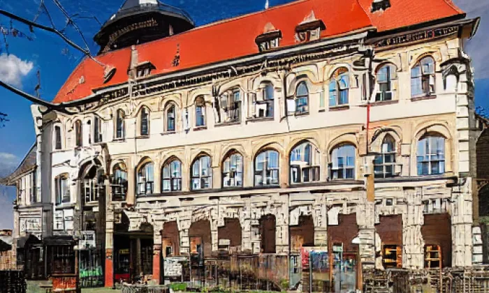 Zámek Horní Libchava – akvarel