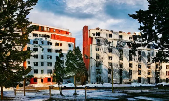 zámek Hrušovany nad Jevišovkou – winter
