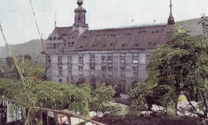 zámek Hrubá Skála – noc