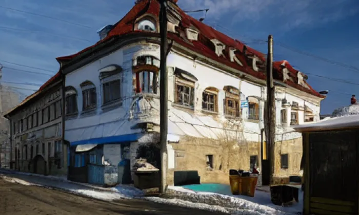 Zámek Hrubšice – winter