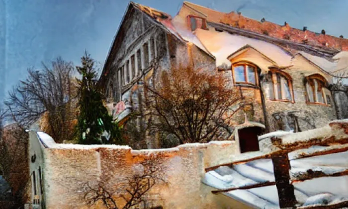 zámek Jaroslavice – winter